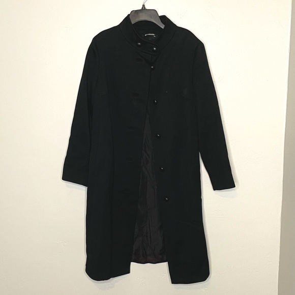 Vintage Jackets & Blazers - Vintage Hettemarks Swedish Italian Black Trench Coat